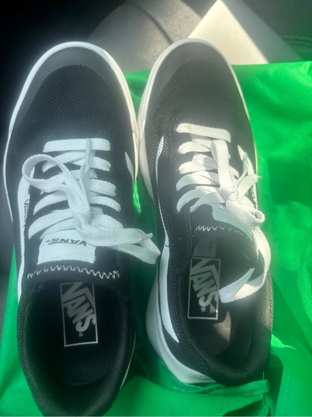 Vans sneakers! A classic! Almost brand new , only worn once! Size 7 1/2